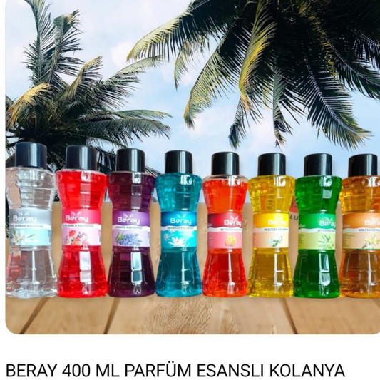 BERAY Kolanya mit Parfüm 400ml (70 pcs)